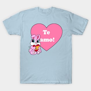 "Te Amo!" Bunny (Spanish) T-Shirt